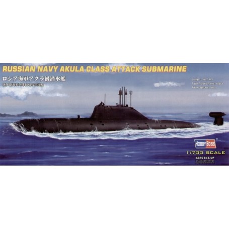 russisches U-Boot Akula Klasse Schiffsmodell