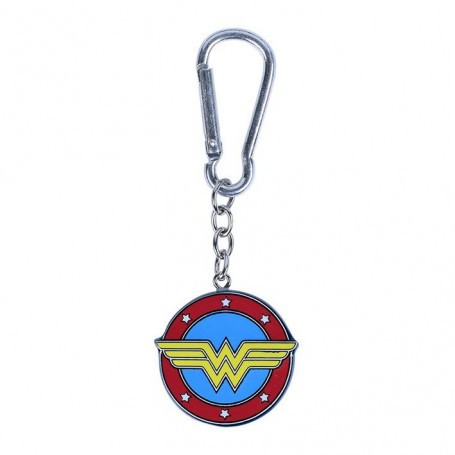 Wonder Woman 3D Logo Schlüsselbund Sortiment 4cm (10) 