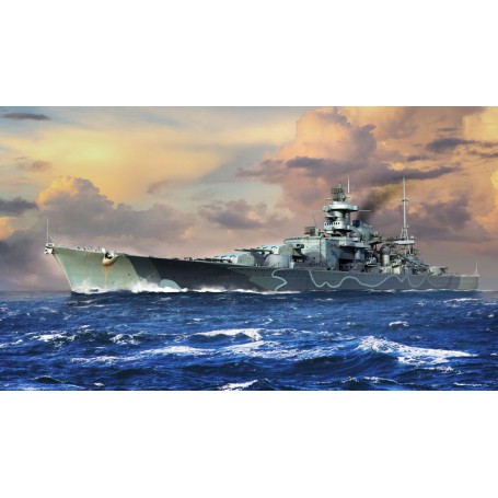 Deutsches Schlachtschiff Scharnhorst Modellbausatz