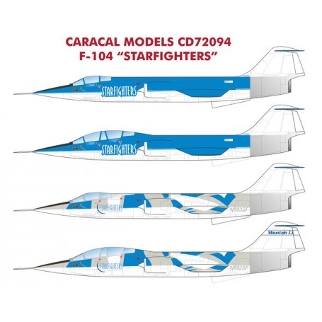 Decal Lockheed F-104 Starfighter 