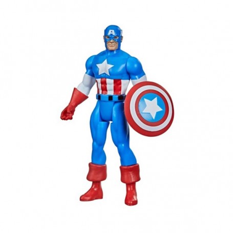 Marvel Legends Retro Captain America 9.5cm Figurine