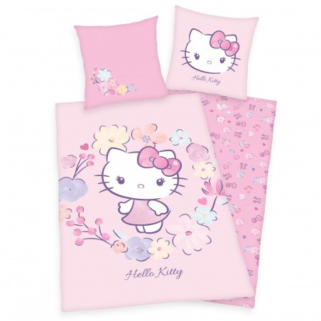 Hello Kitty Hello Kitty Bettset 135 x 200 cm / 80 x 80 cm 