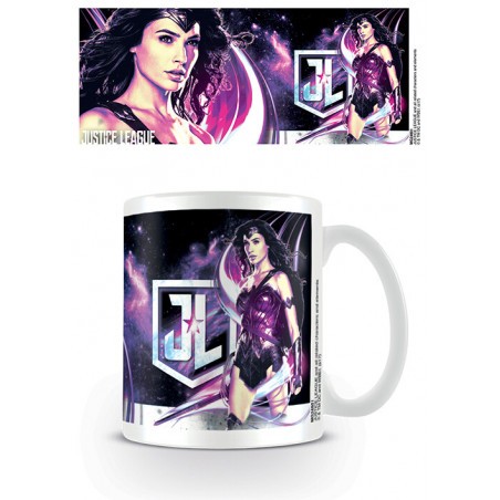 DC Comics: Justice League Movie – Wonder Woman Pink Starlight Tasse