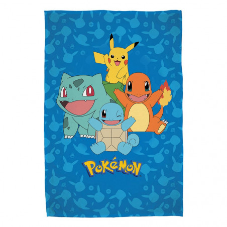 Pokemon Starter Pokemon fleece blanket 130 x 160 cm 