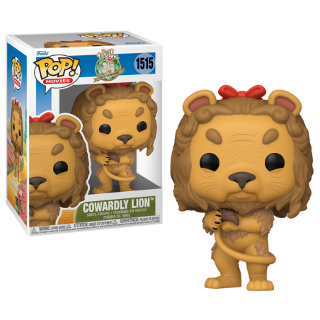 THE WIZARD OF OZ - POP Movies N° 1515 -The Cowardly Lion with Chase Pop Figur 