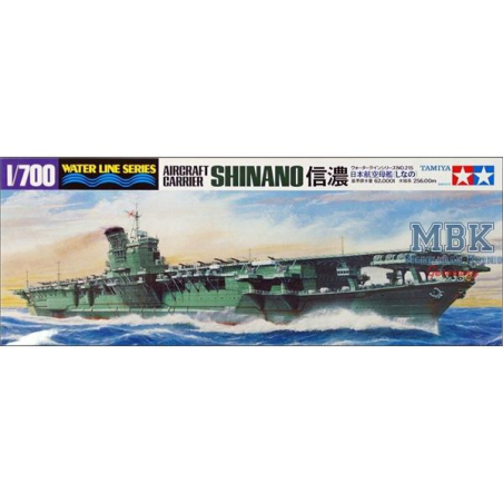 shinano aircraft carrier 1:700