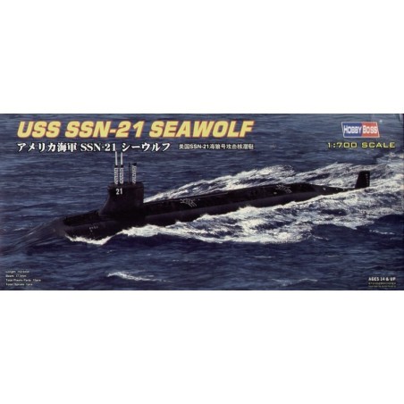 USS Seawolf SSN-21 U-Boot Modellbausatz