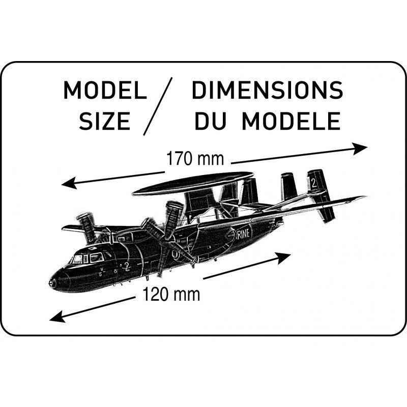 e-2c hawkeye kit 3 1:144 Flugzeugmodell