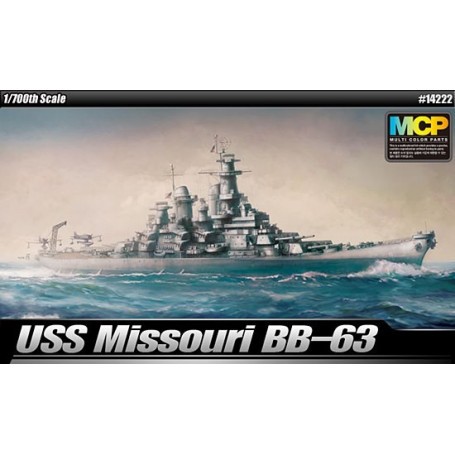 USS Missouri BB-63 MCP Modellbausatz